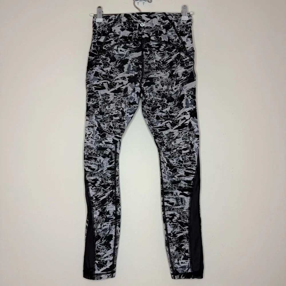 LULULEMON Train Times Athletic Full Length Leggings in Interlaced Starlight